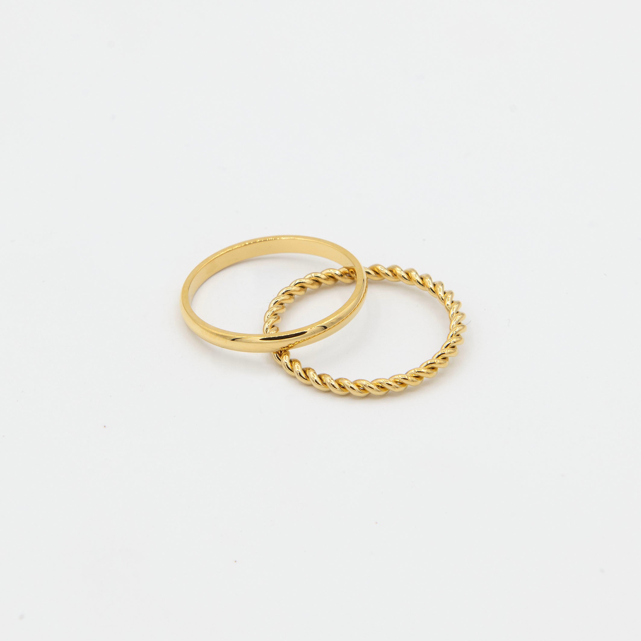 Ladera Gold Ring Stack