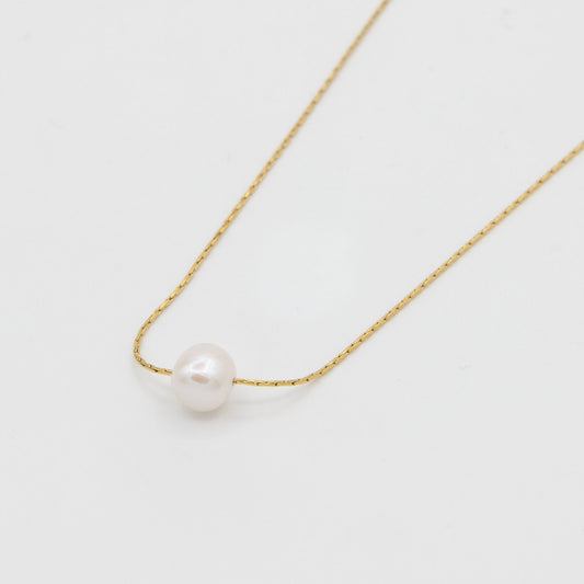 Alora Necklace with Pearl