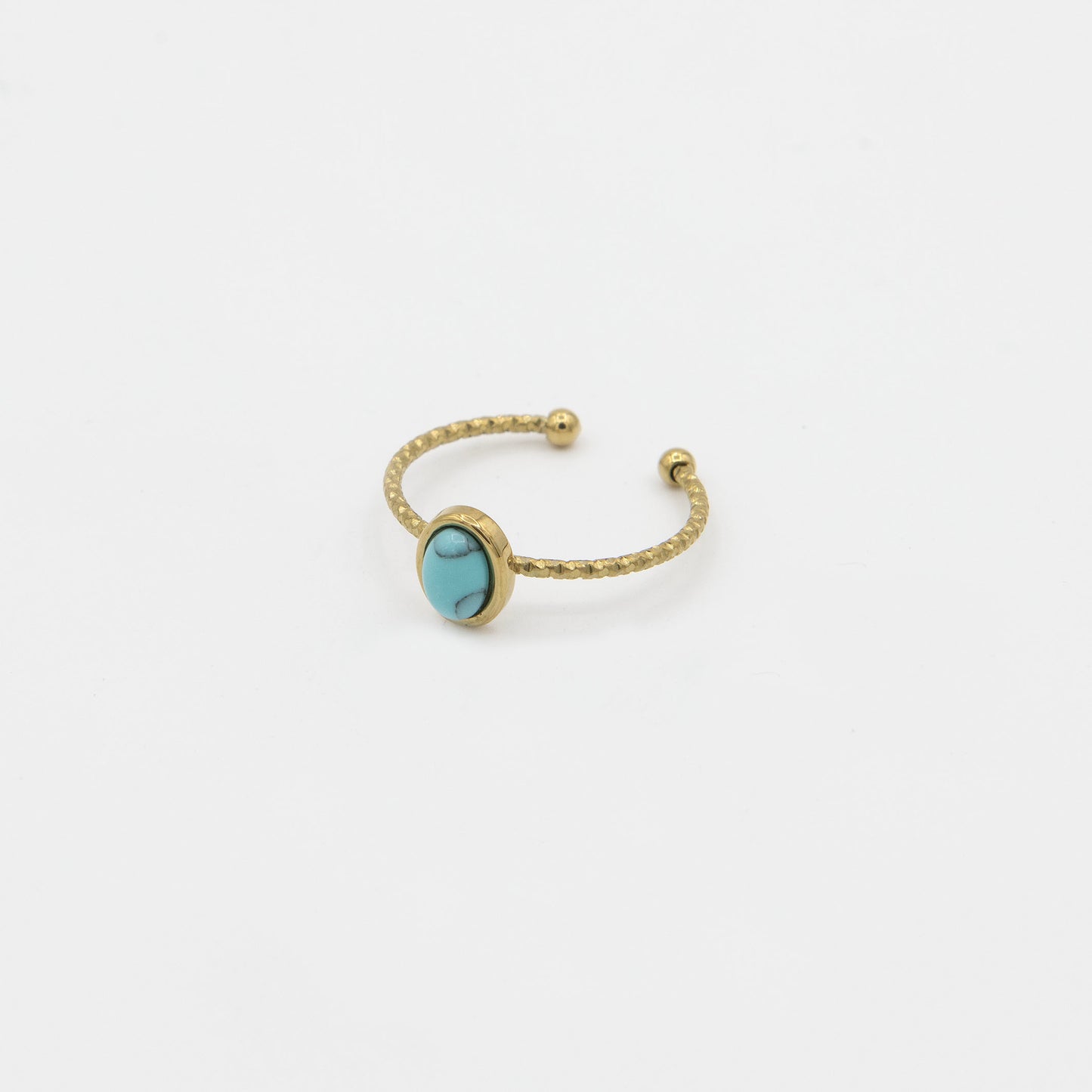 Caia Twisted Gold Rings