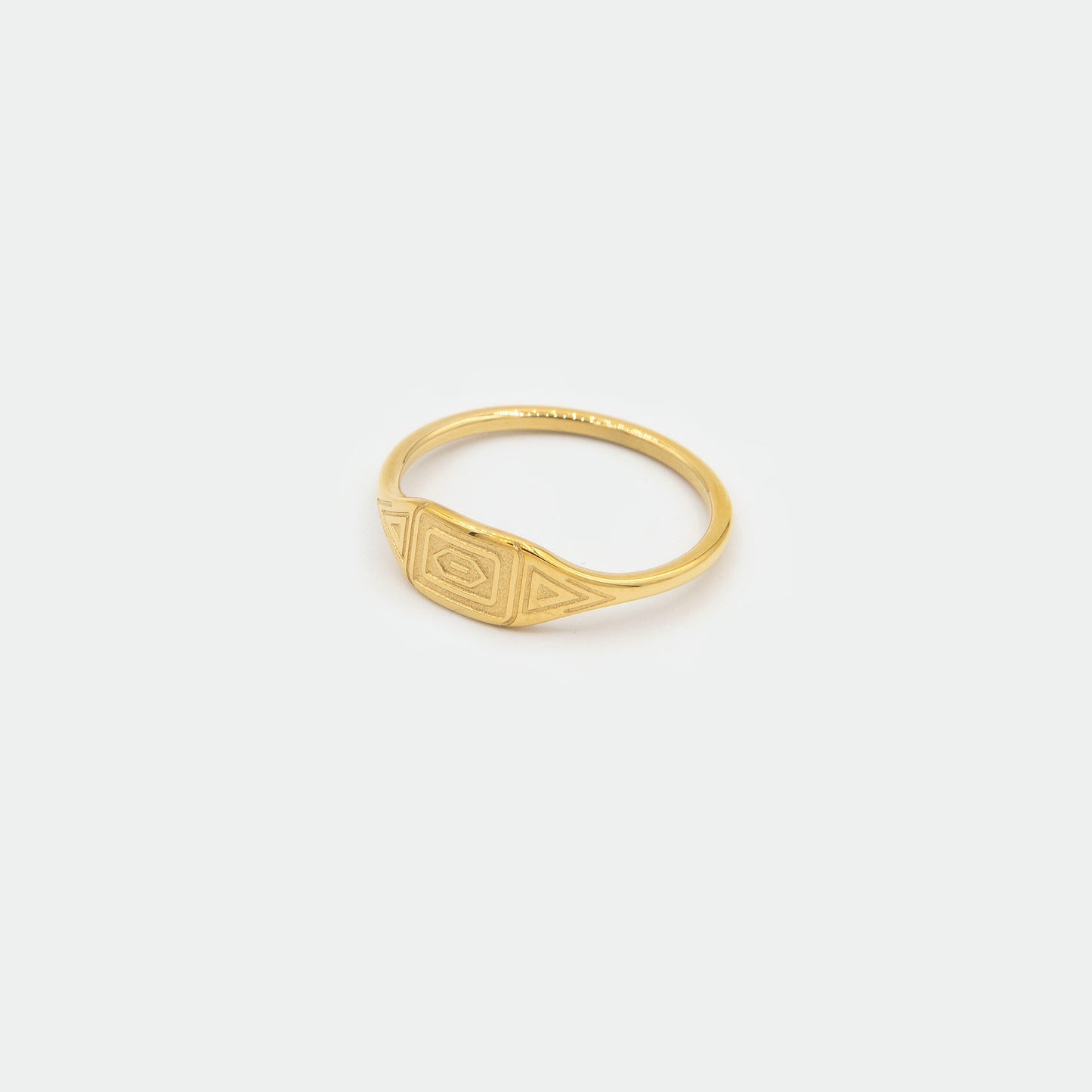 Gold Tribal Ring