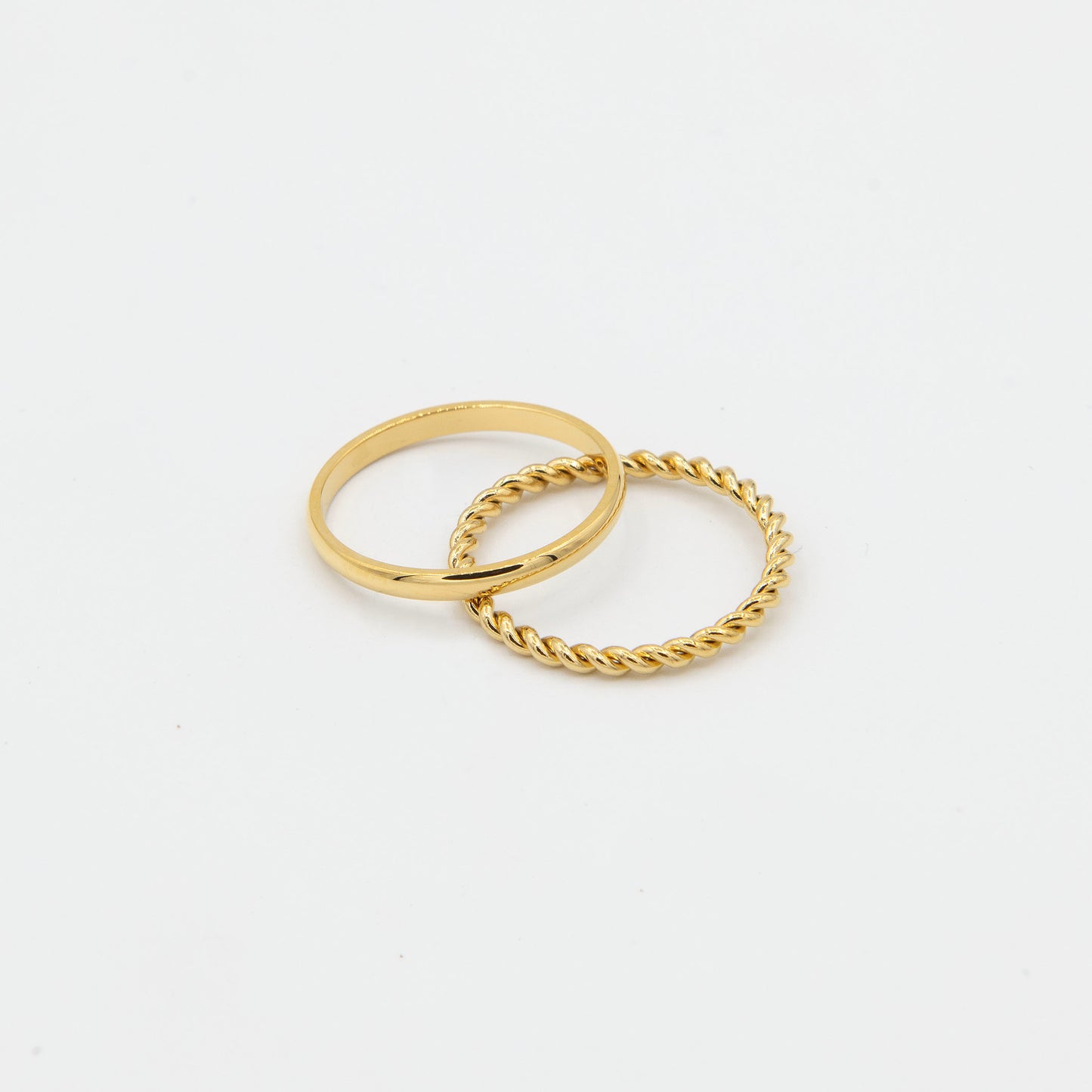 Gold Stack Rings