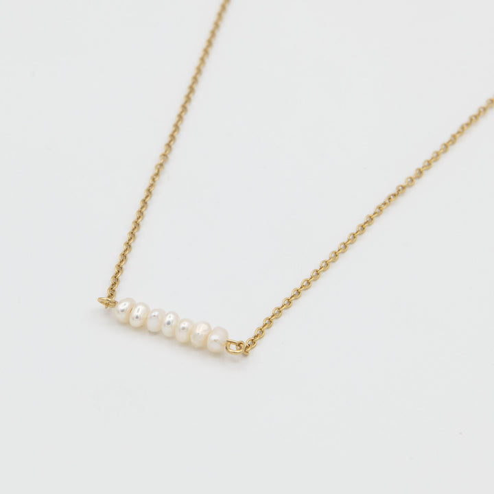 Pearl Bar Necklace