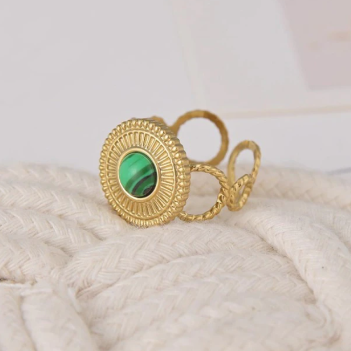 Adjustable Gold Boho Ring