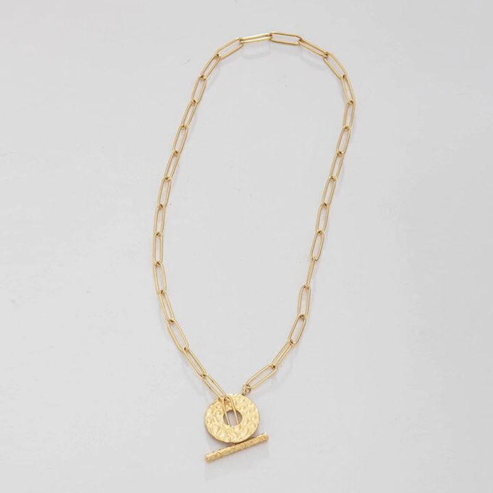 Chunky Gold Chain Link Necklace