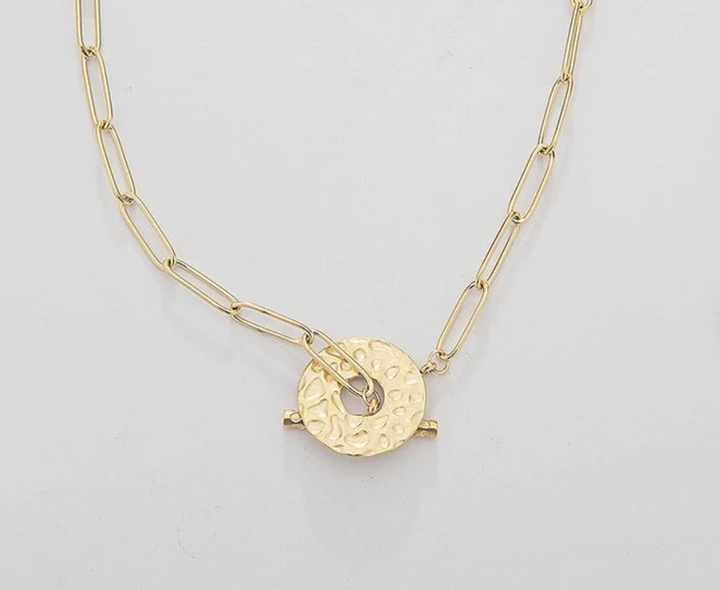 Chunky Gold Chain Link Necklace