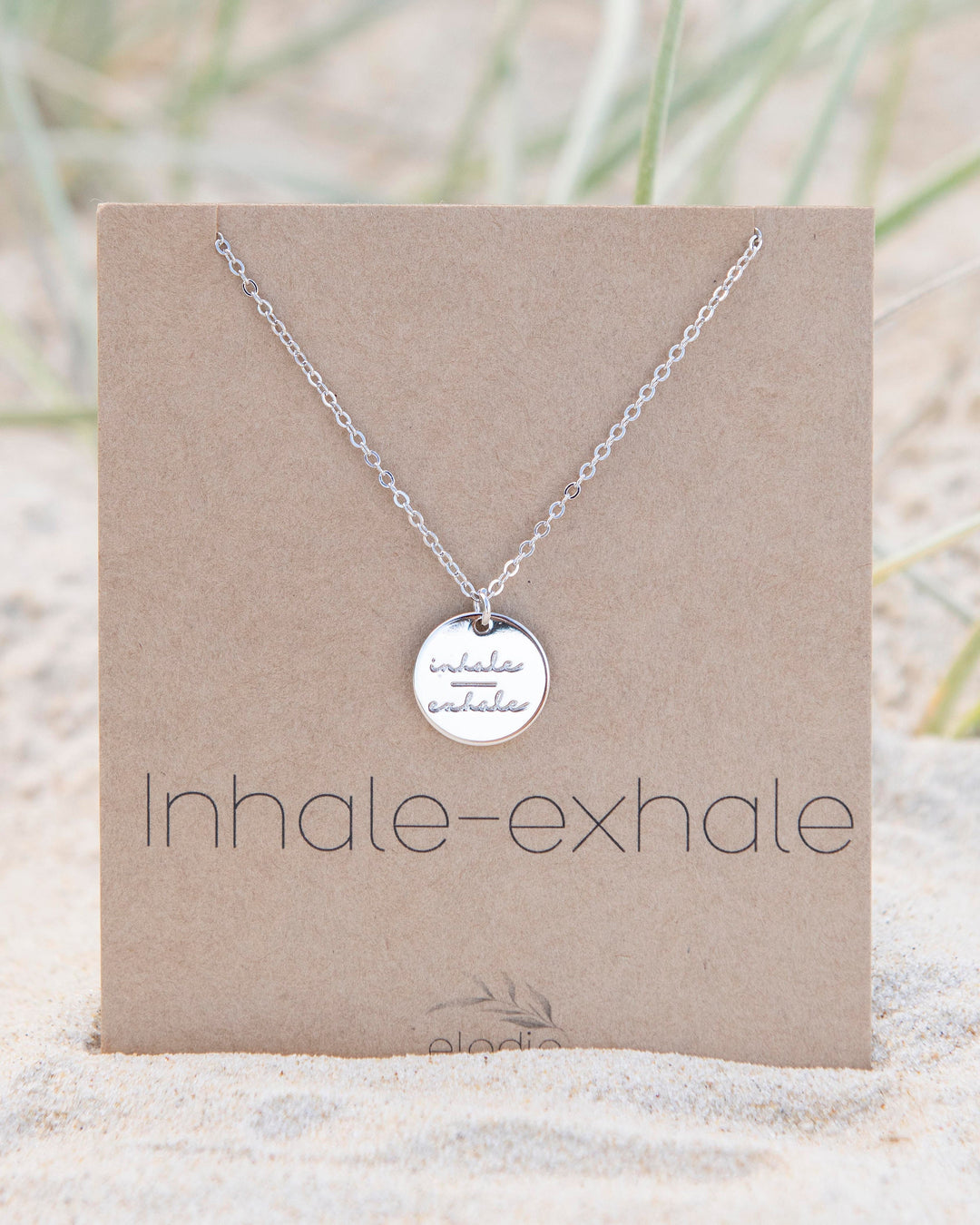 Inhale Exhale Necklace