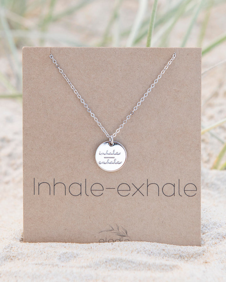 Inhale Exhale Necklace