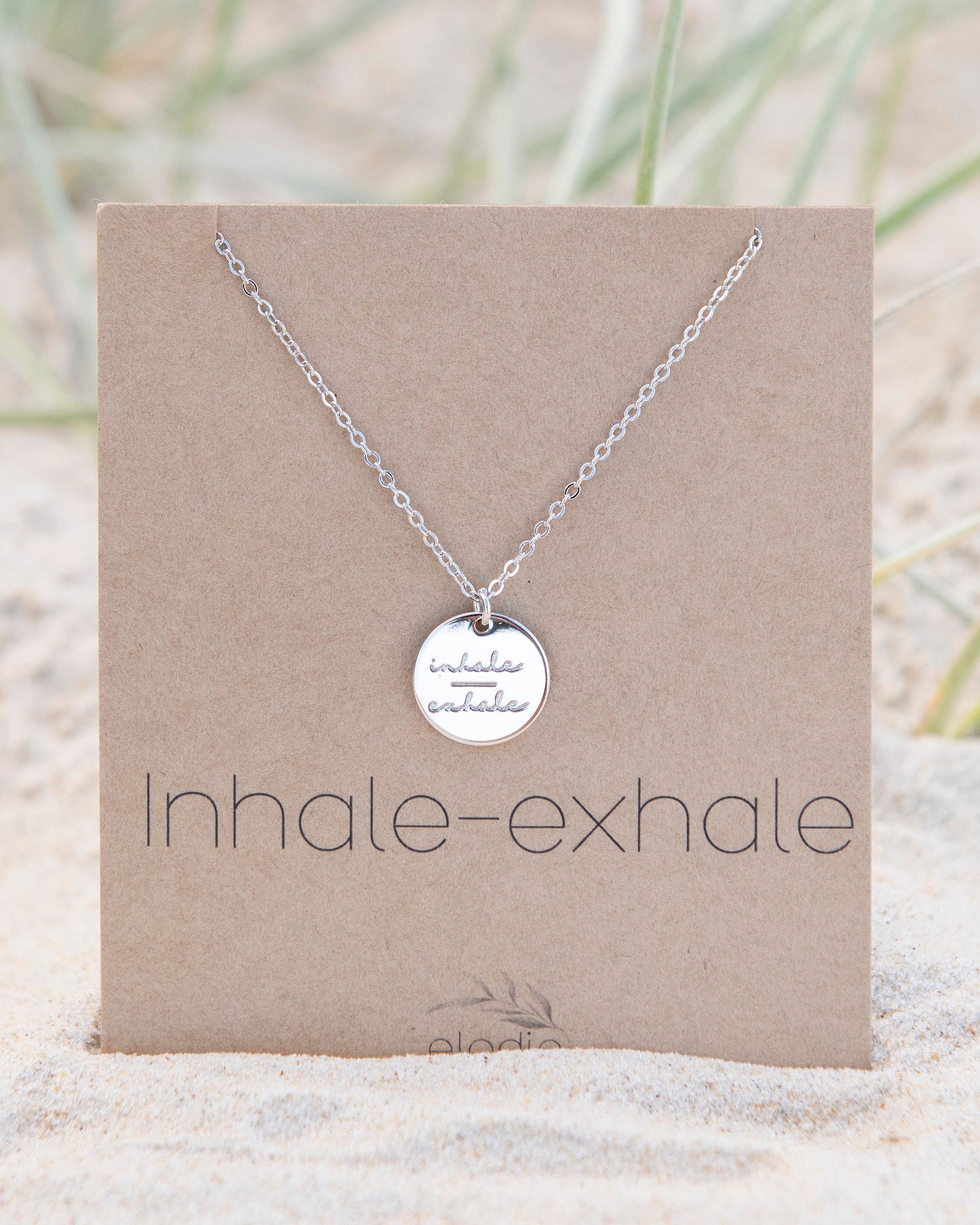 Inhale Exhale Necklace