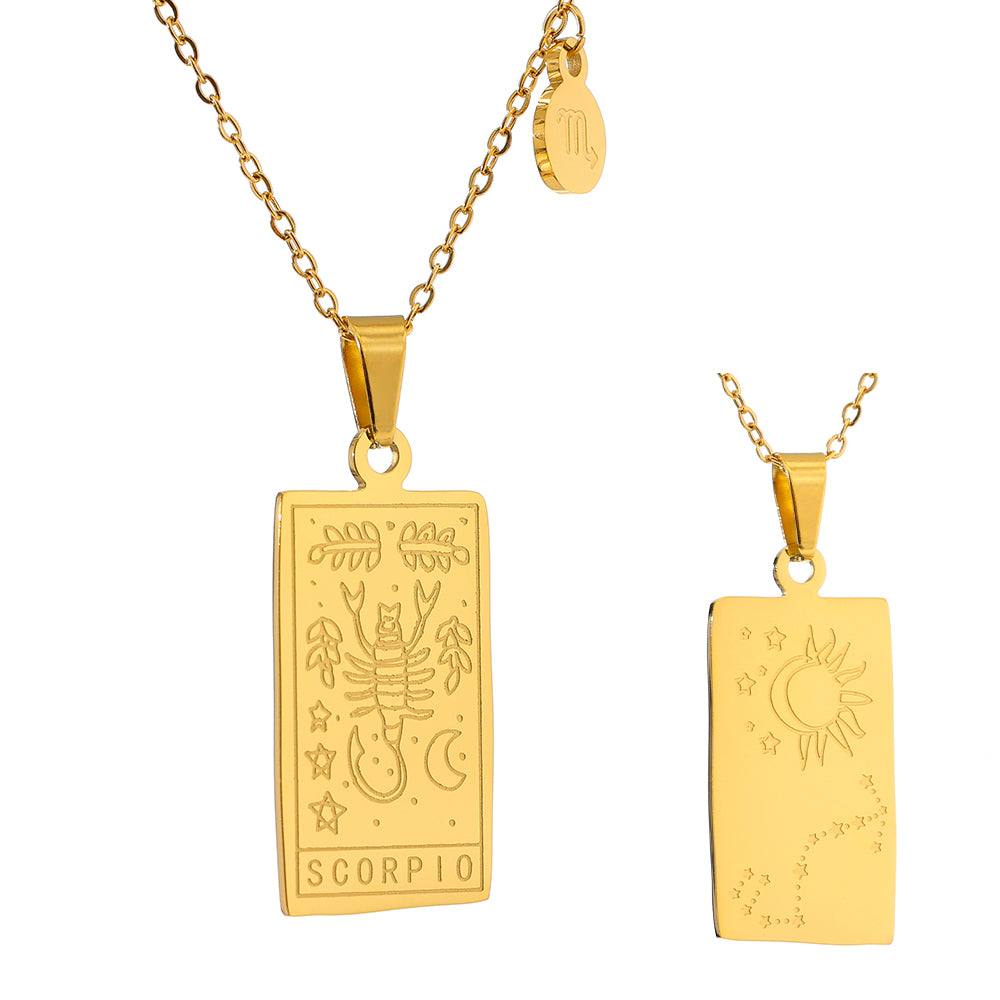 Zodiac Constellation Necklace